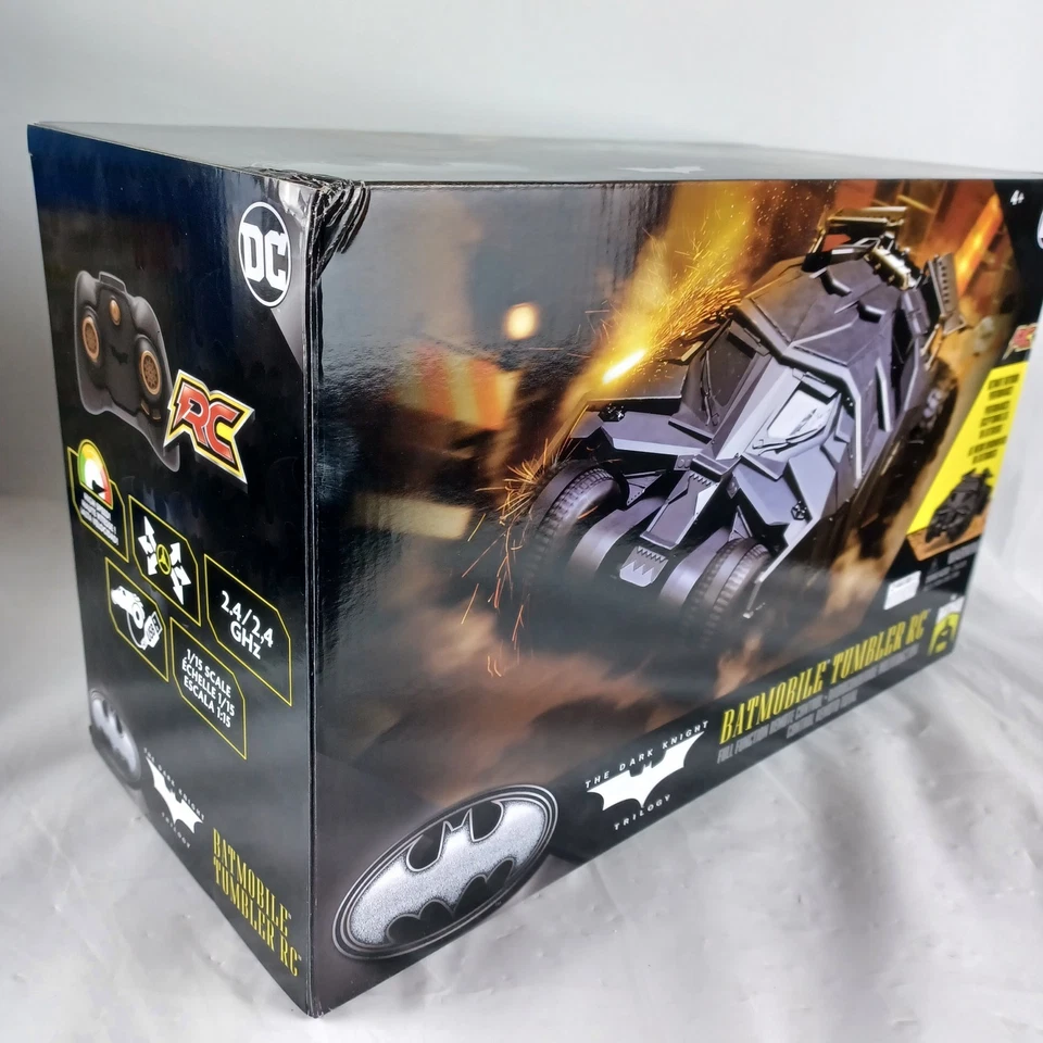 DC Batman Batmobile Tumbler RC Remote Control Car by Spinmaster New, Sealed - Image 4 of 4