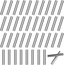 40 Stück Regalbodenträger, Bodenträger 6mmx40mm, Zylinderstifte Stiftemetall Reg