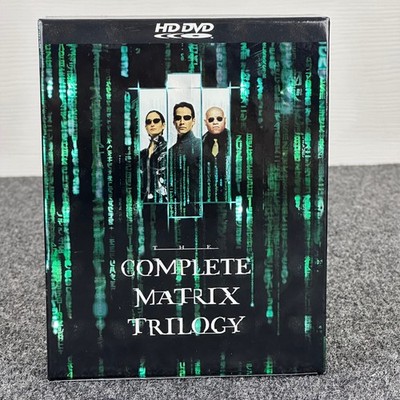 The Complete Matrix Trilogy HD DVD Box Set 3-Disc 1080p Warner Bros 2007 Rare