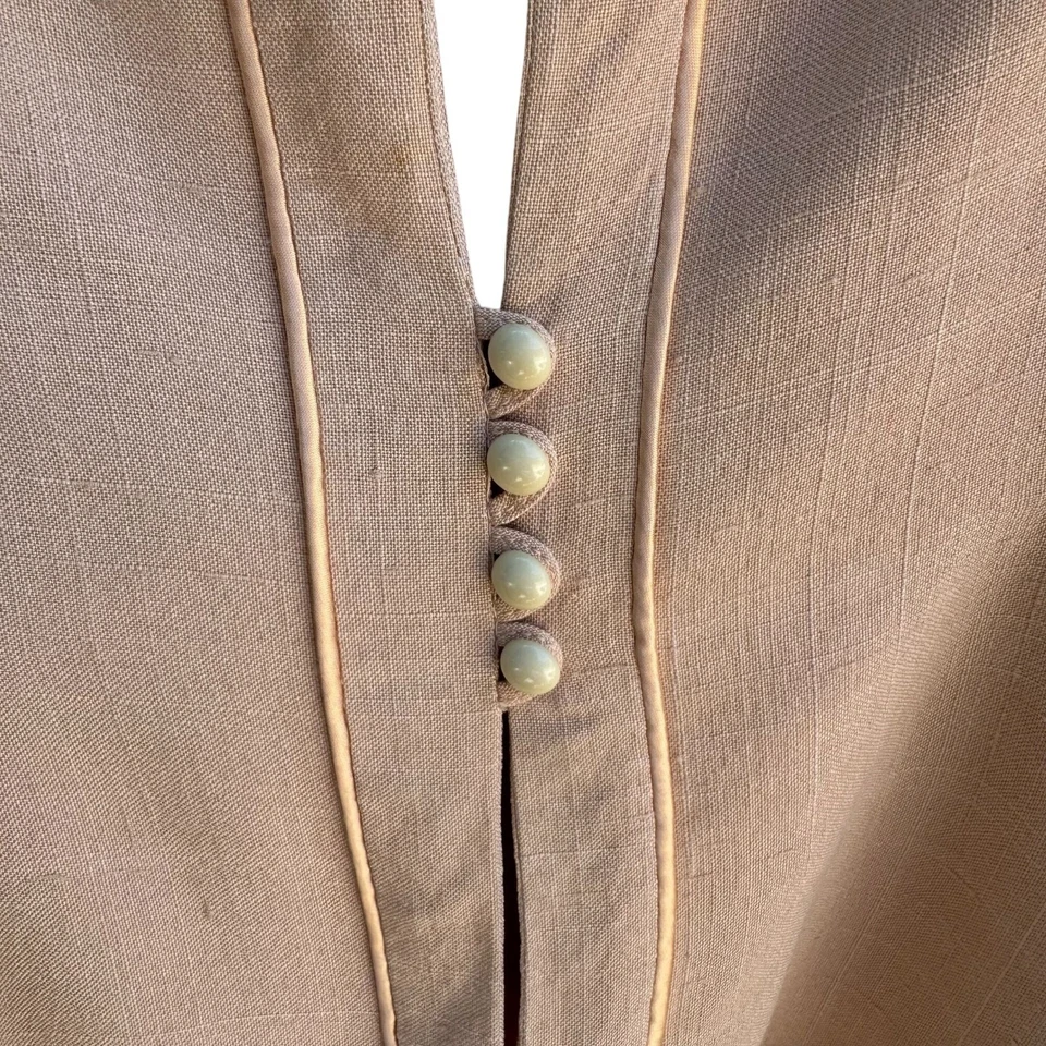 Conjunto Blazer Falda Plisada Daniele O By Tahari Vintage Mujer Mezcla Seda M Foto 3 de 4