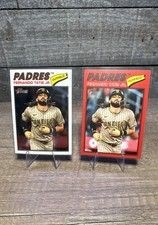 2026 Topps Heritage San Diego Padres Fernando Tatis Jr Base & Red Border SP