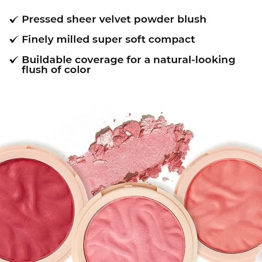 Makeup Revolution Blusher Reloaded Sweet Pea | Pressed sheer velvet powder blush - Image 2 of 4