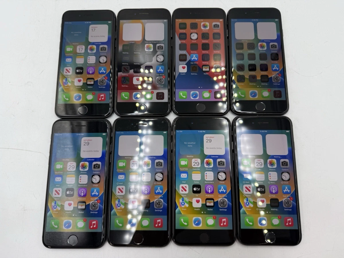 iPhone8 4台 宮原 15595④ ☆Apple iPhone 4台おまとめ 初期化済み SIM