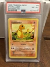 1999 Pokemon SHADOWLESS BASE SET Charmander PSA 8 MINT 46/102