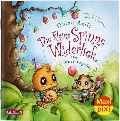 Maxi Pixi 312: Die kleine Spinne Widerlich: Der Geburtstagsbesuch (312) Amft, Di