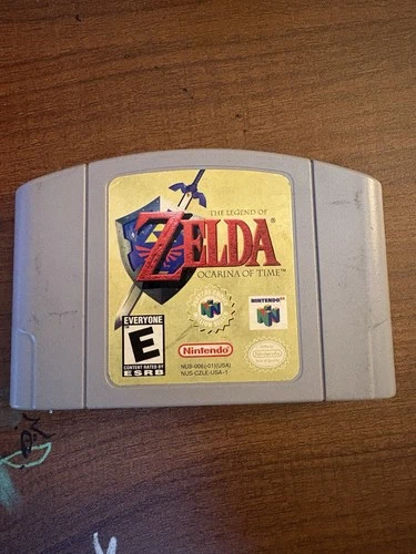 Legend of Zelda: Ocarina of Time (Nintendo 64, 1998) Cartridge