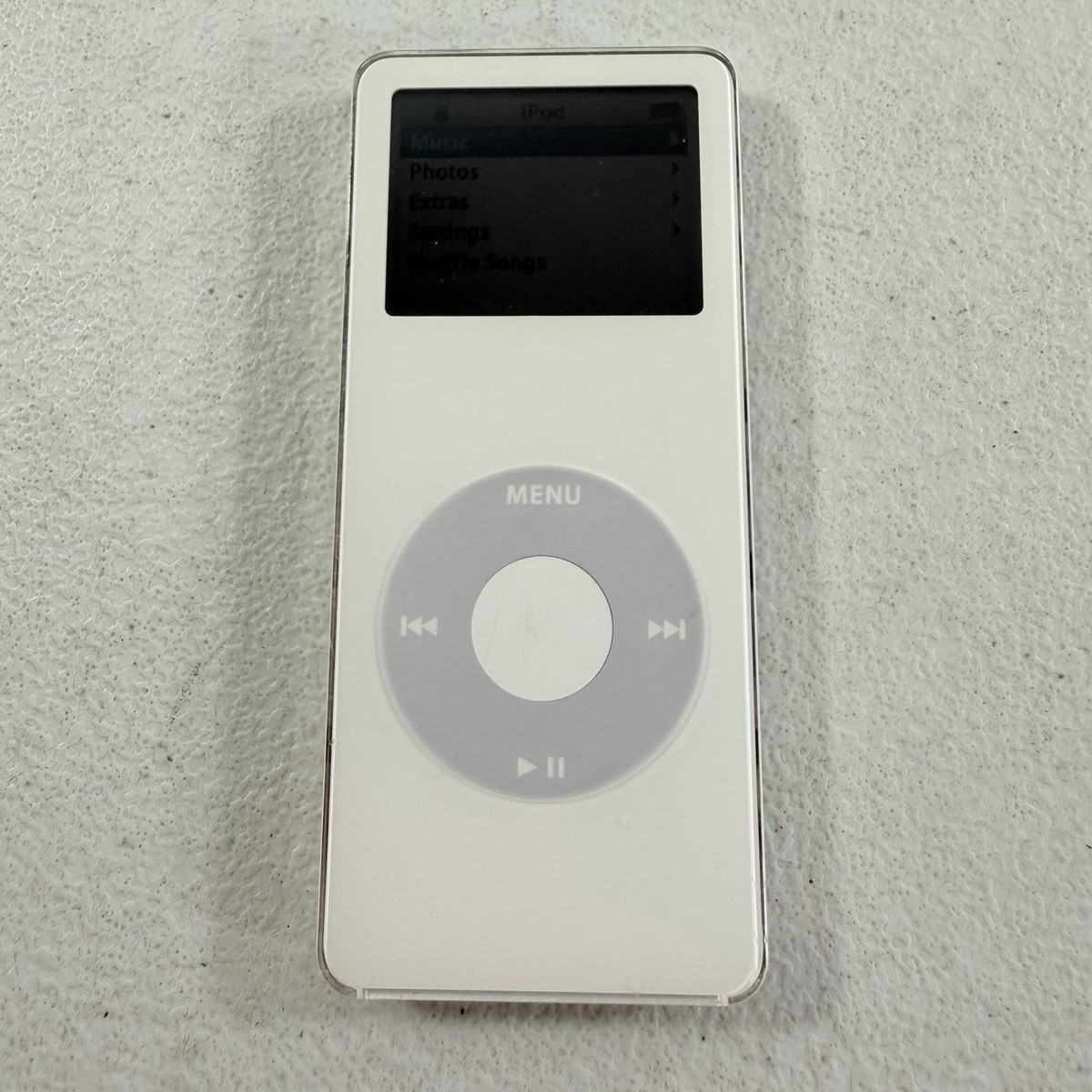 Apple iPod Nano 1st Gen 4GB White A1137 TESTED WORKING | eBay