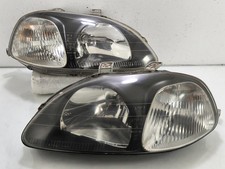 Jdm Honda Civic Ek So4 Ek3 Ek4 Headlight Black Lights Lamp Stanley 96-98 Ek9 Ej Jdm Honda Civic Ek So4 Ek3 Ek4 Headlight Black Lights Lamp Stanley 96-98 Ek9 Ej