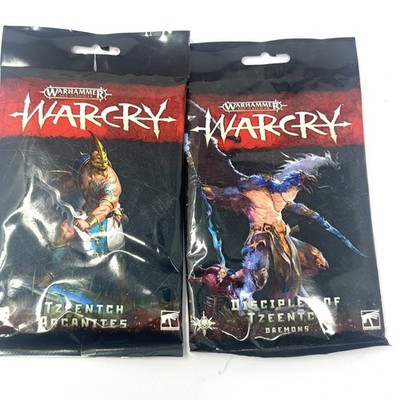 Warhammer Warcry Card Packs LOT of 2 SEALED