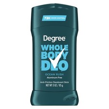 Degree Men Whole Body Deodorant Stick, Ocean Rush Scent, 3 Ounce Pack of 1 