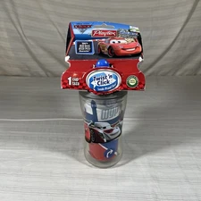 Playtex Cars Disney Pixar Insulator Sippy Cup Lightning McQueen Twist n Click