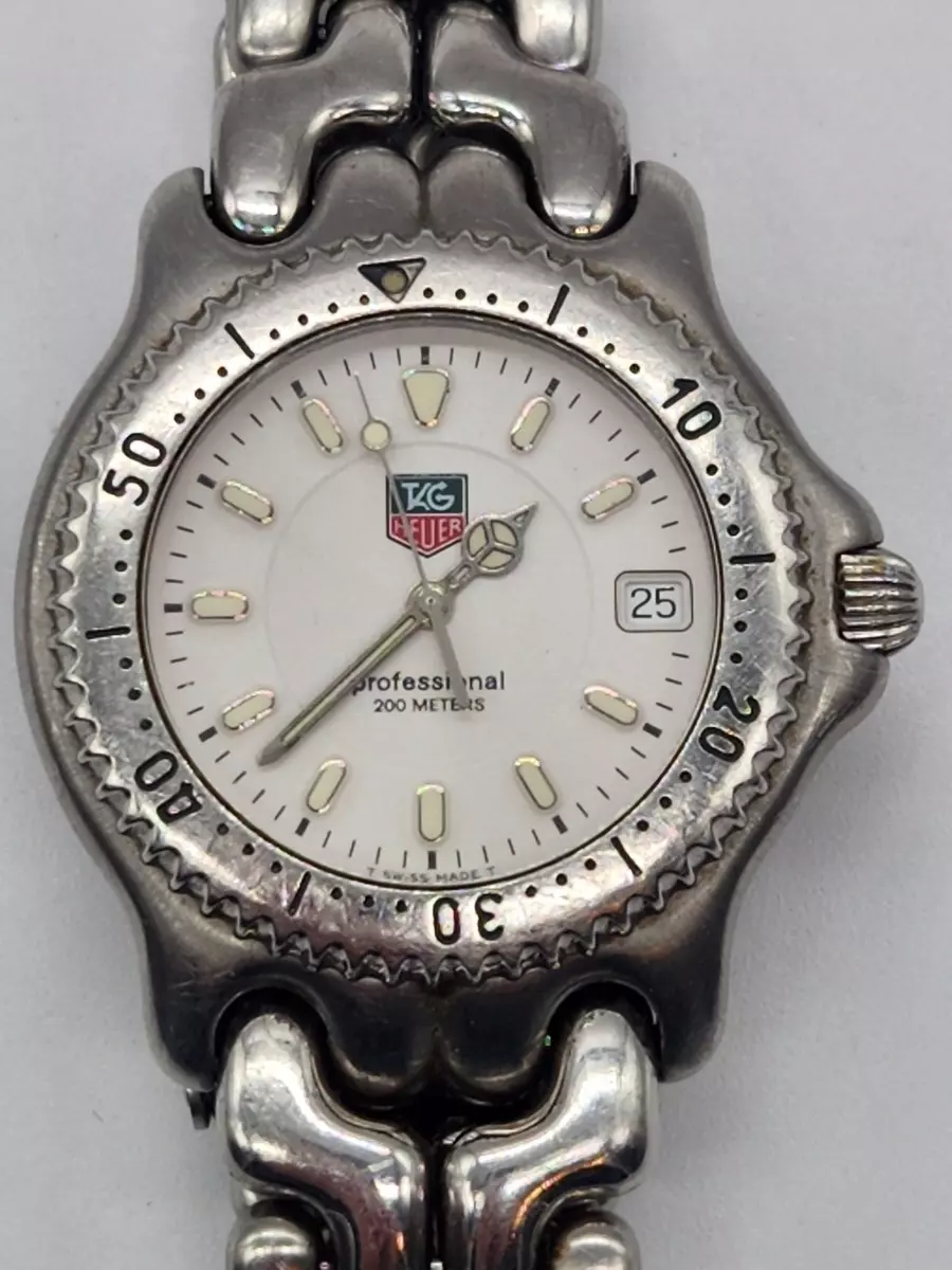 Tag Heuer Professional WG1112-KO Stainless Steel 35mm Quartz Watch  *Pre-owned