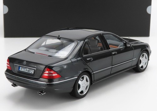 Norev MERCEDES BENZ S55 AMG V220 1999 TECTITE GREY MET Dealer LE1000 1/18 New! - Picture 2 of 5