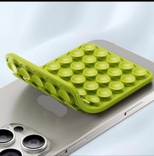 Suction Cup Phone Case Mount Double-Sided Silicone Sticky Phone Stand Holder