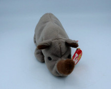 Ty Beanie Baby SPIKE RHINO from 1996 RARE  RETIRED