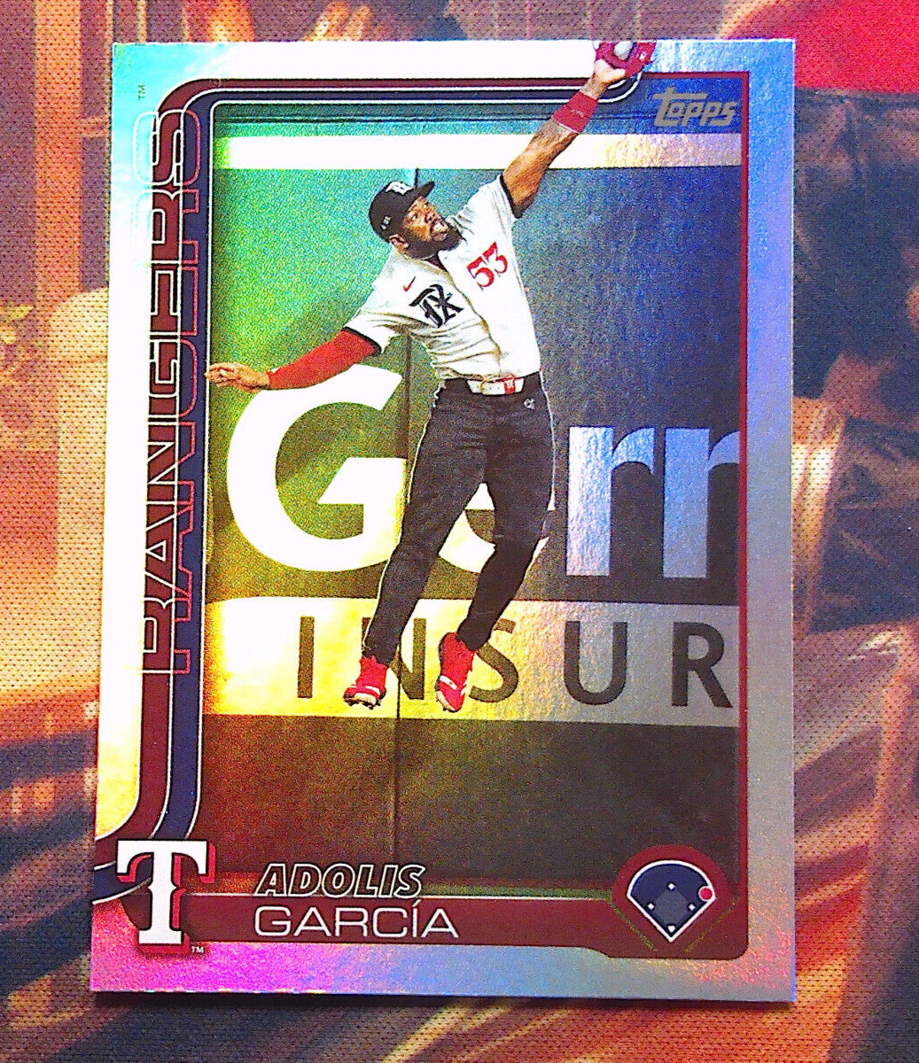 2025 Topps Series 1 - Rainbow Foil #247 Adolis Garcia