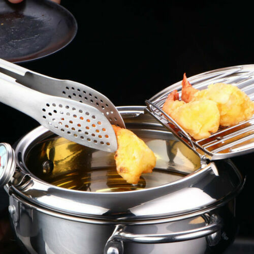 3.2L Temperature Control Fryer Home Frypot Induction Cooker Stainless Steel - Picture 4 of 11