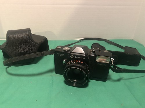 Continental Camera Flash TXL With Original Leather Case For Parts