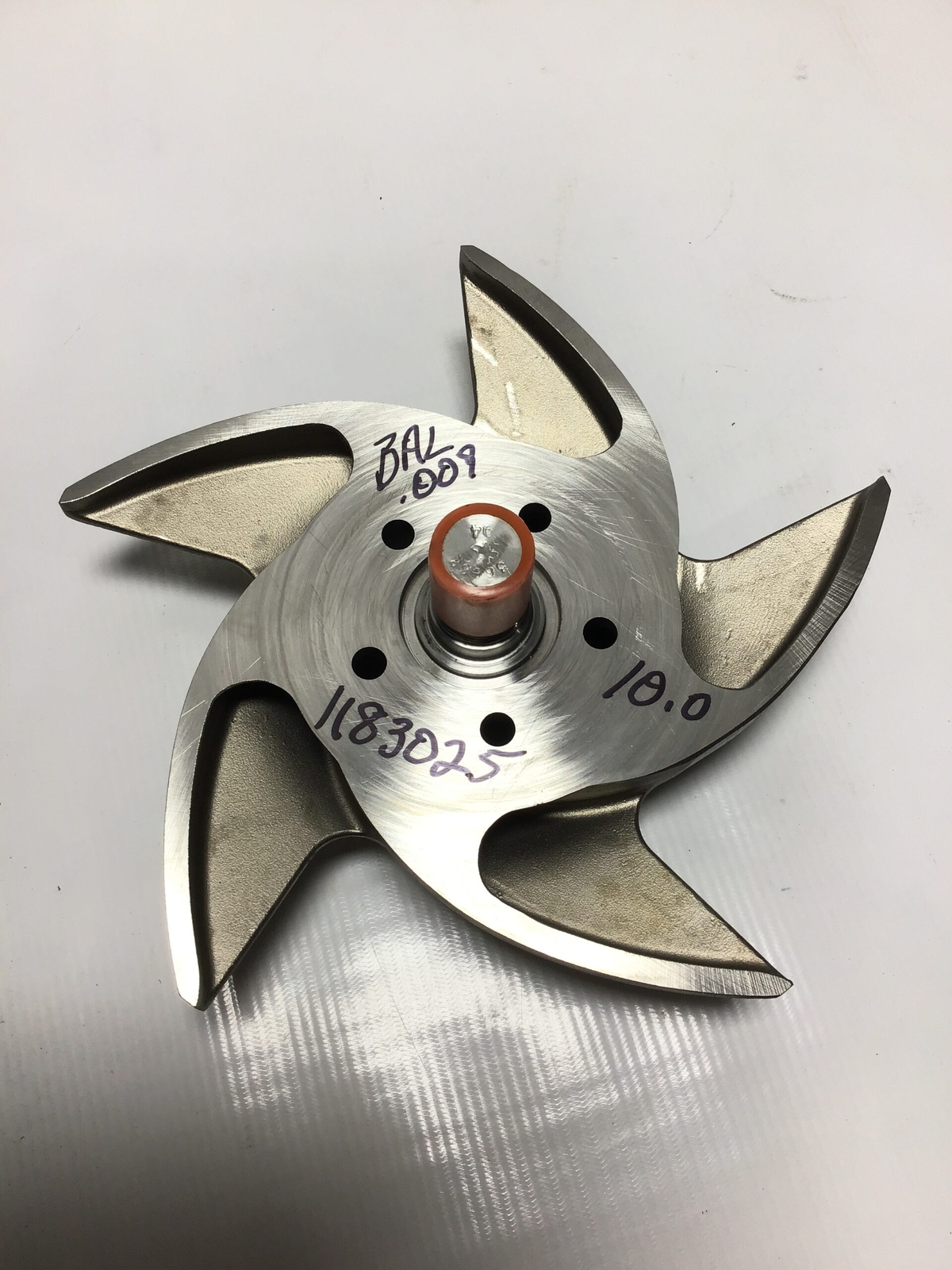 Durco 1183025 Stainless Steel Vane Pump Impeller #36862 Niagamas