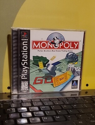 Monopoly Sony PlayStation 1 PS1 ~ Complete! ~ Works Great! ~ Fast Shipping!