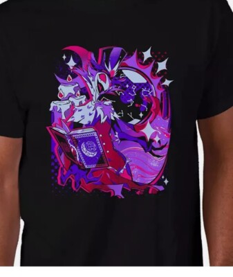 Action Stolas Official Helluva Boss Limited Edition Run Black T Shirt Unisex