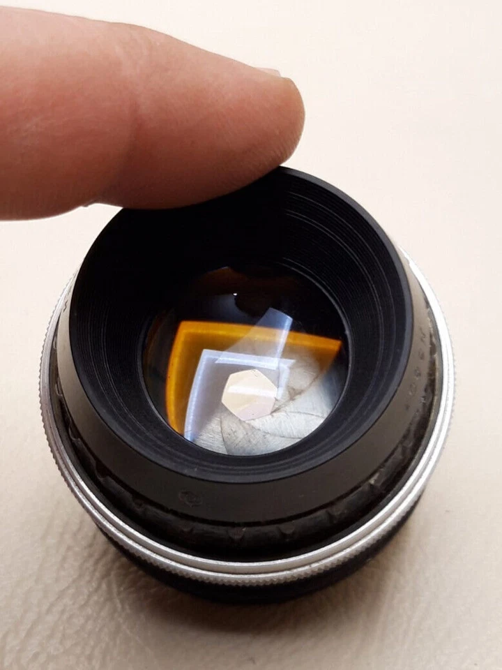 Lente MACRO INDUSTAR-23U 4.5/110 M39 I23U F4.5 110 mm URSS I23 FED Zenit Foto 4 de 4