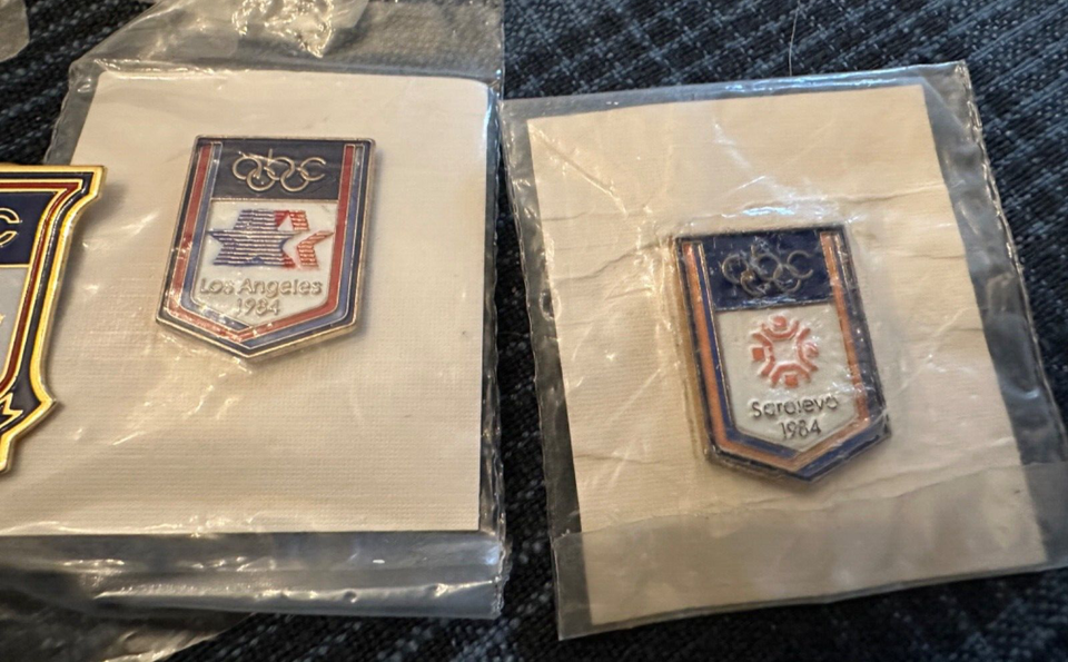 (11) pins! Olympic + Goodwill GamesCalgaryLos AngelesSarajevo and