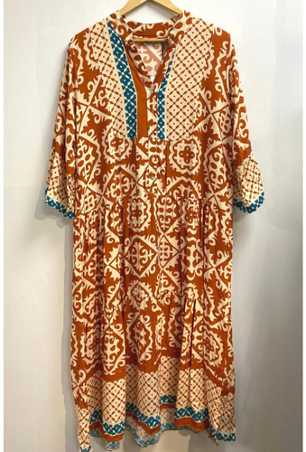 Aztec print maxi dress - Picture 1 of 6