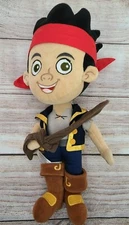 Disney Store Plush Captain Jake and the Neverland Pirates Stuffed Doll 14" 