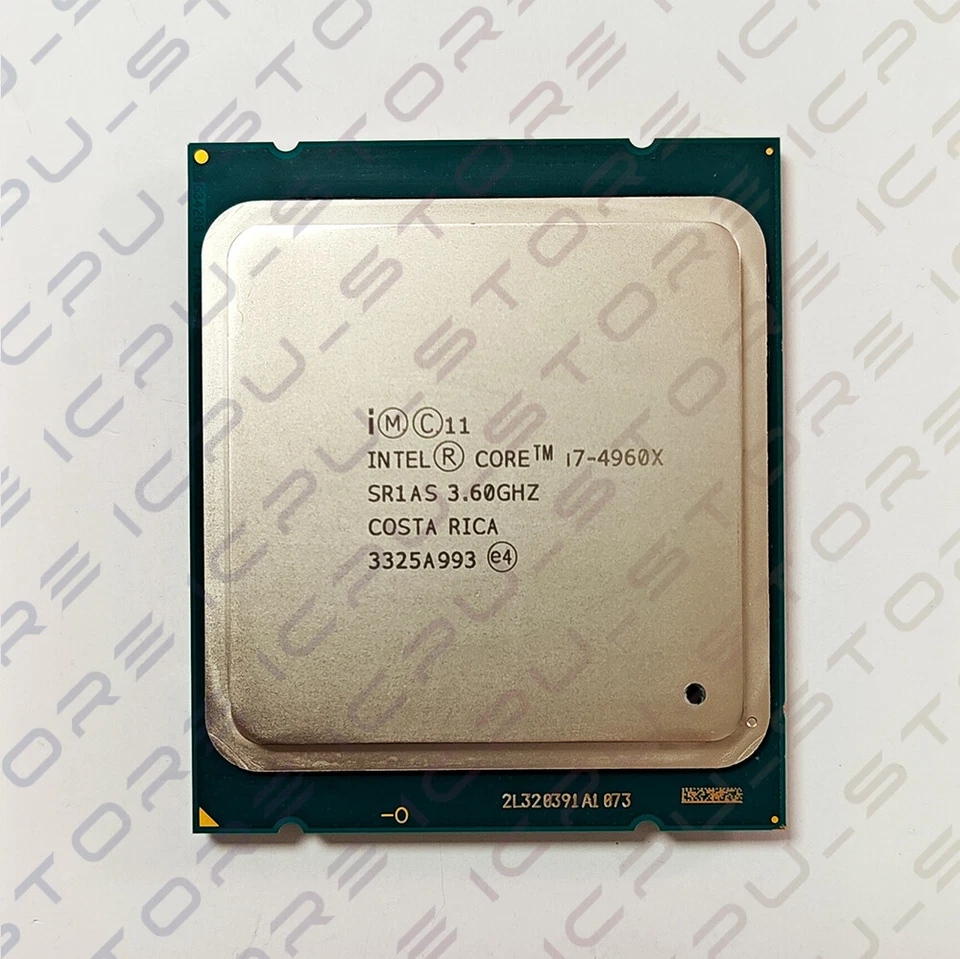 Procesador CPU Intel Core i7-4960X SR1AS 3,6 GHz 6 núcleos 130 W LGA2011 Foto 2 de 3