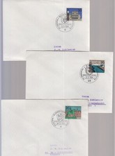 3619 - Bund -   FDC - Lot aus Mi-Nr.  418 - 425   auf 5 FDC