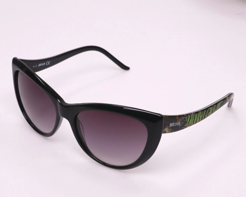Gafas de sol para mujer Just Cavalli JC631S negras ojo de gato Foto 2 de 4