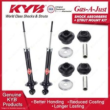 Pair Rear KYB Shock Absorbers + Strut Mount Kit for LEXUS GS300 GRS190R 05-12