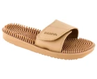 Maseur Invigorating Reflex Zone Massage Sandal Arches Heels & Toes Beige SIZE 10