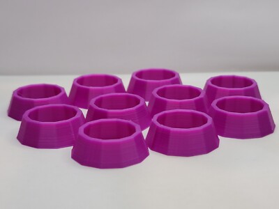 Marble Display Rings Pack of 10- For Marbles 3/4'' -  1'' - Lot #5849
