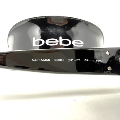 Bebe GETTA MAN BB7089 Jet Fashion 100% UV Sunglasses New  display picture 2