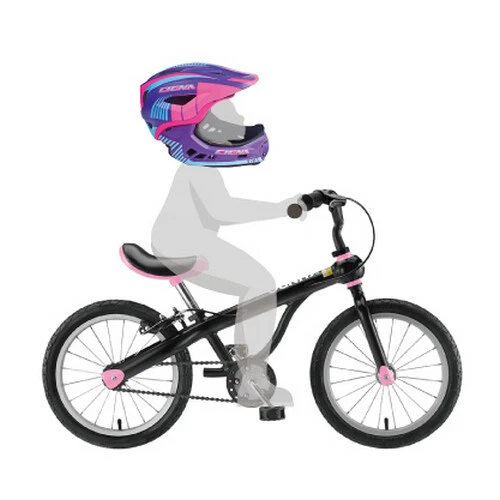 CIGNA TT32 Kids Children Bicycle Bike Helmet 2 in 1 Half Full Face