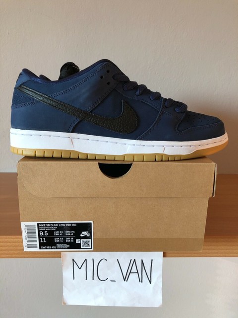 dunk navy gum