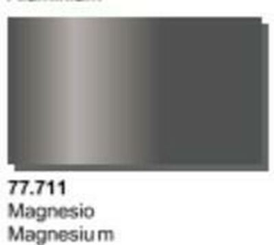 Vallejo Paint 32ml Bottle Magnesium Metal Color