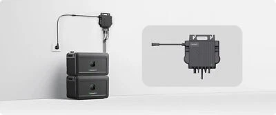 GOSPOWER Batería acumuladora 2048W Noah Balcón Central Eléctrica Batería Solar 2.048KW Wifi