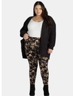 Terra and Sky Mocha Splash High Rise Full Length Leggings 0X (14W) NWT — photo 4