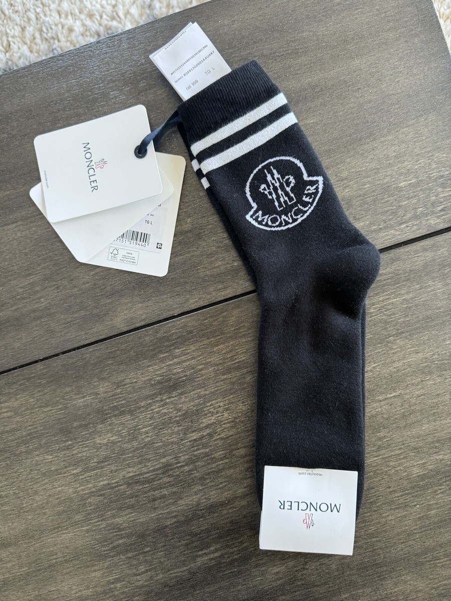 Brand New Moncler Socks, Size large. 100% Authentic! | eBay