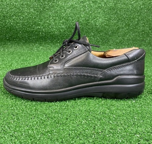 ECCO Mens Seawalker Black Leather 