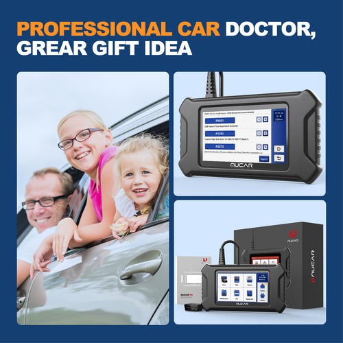 Check Engine OBD2 Scanner Transmission ABS SRS Code Reader Diagnostic Scan Tool - Picture 7 of 9