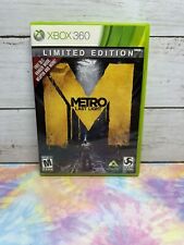 Microsoft Xbox 360 Limited Edition Metro Last Light CIB Tested Works