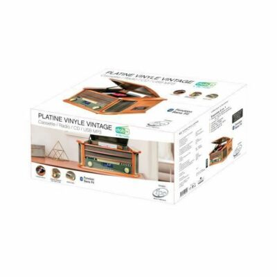 Tourne-disque avec 2 haut-parleurs externes, Bluetooth et sortie RCA - RECORD PLAYER PRO - Create
