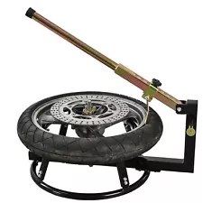 Portable Motorcycle 16 -22 Inches Tire Change Workshop Stand With Bead Breaker