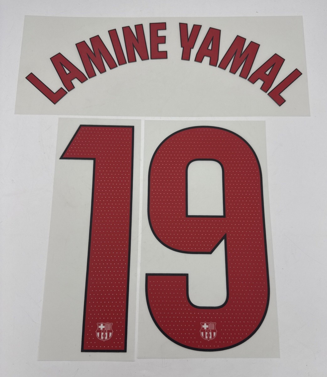 FC Barcelona Lamine Yamal #19 Away Kit 24/25 Authentic