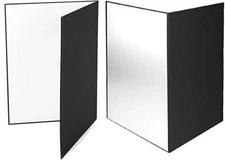 Light Reflector Cardboard 2 Pack 8 x 11 inches Photography Light