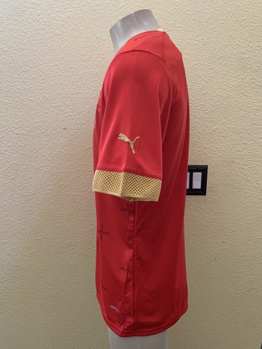 NWT Puma Men’s XL Red Serbia Dusan Tadic #10 Qatar World Cup 2022 Soccer Jersey - Picture 6 of 16